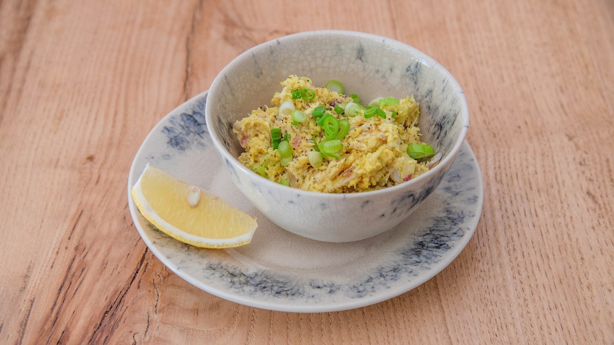 Rillettes de poisson maison au citron et cébettes, Le Premier à Vincennes